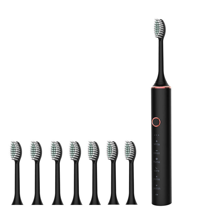 Soft  Electric Toothbrush Adult Household 18 Metal Shaft