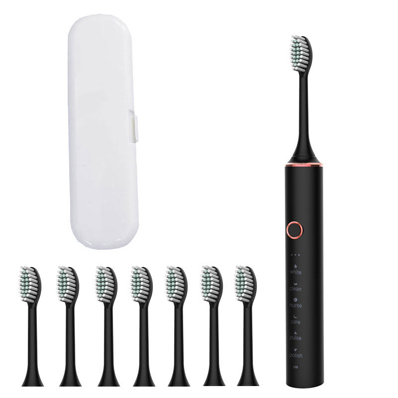 Soft  Electric Toothbrush Adult Household 18 Metal Shaft