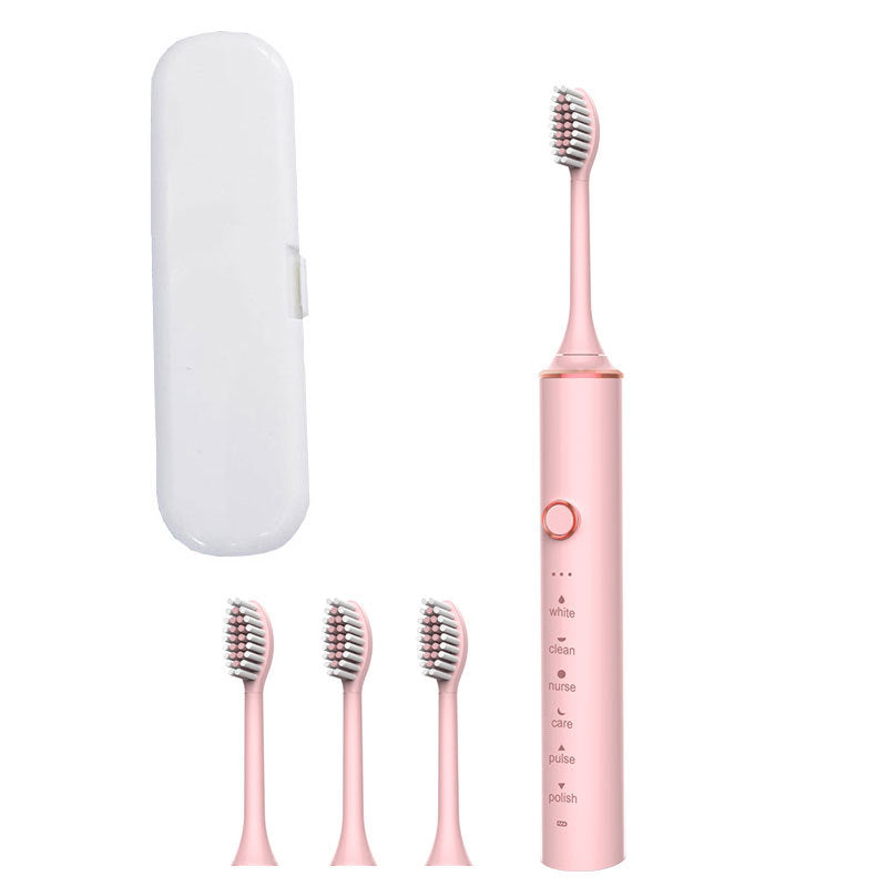 Soft  Electric Toothbrush Adult Household 18 Metal Shaft