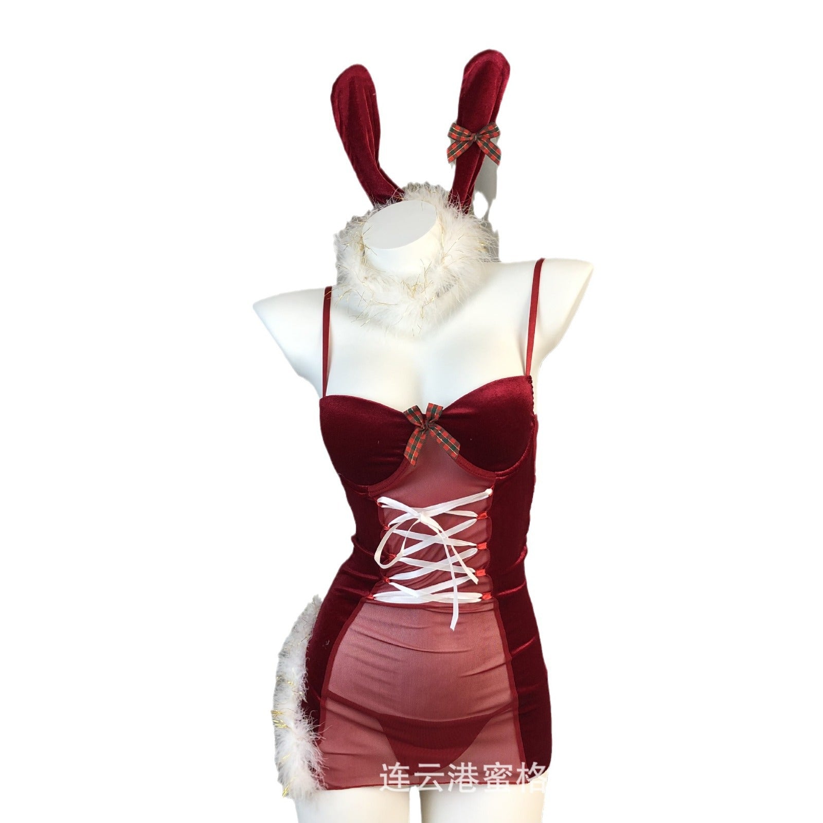 Sexy Lingerie With Chest Pad Christmas Clothes Uniform Suit