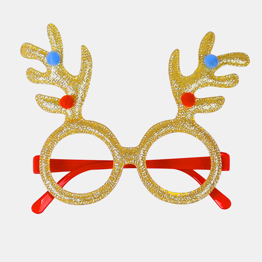 Christmas Decorations Christmas Glasses Children's Party Decoration Christmas Products Snowman Antler Glasses Frame